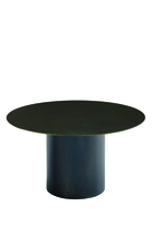 Oxydation Stoneoxidised Steel Top Side Table